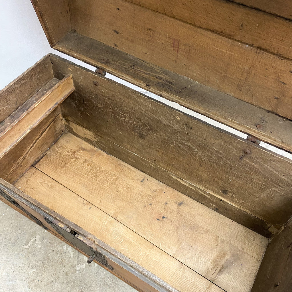 Antique 16th Century Dutch Oak Chest