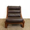 Tessa T4 Mid Century Leather Lounge Chairs
