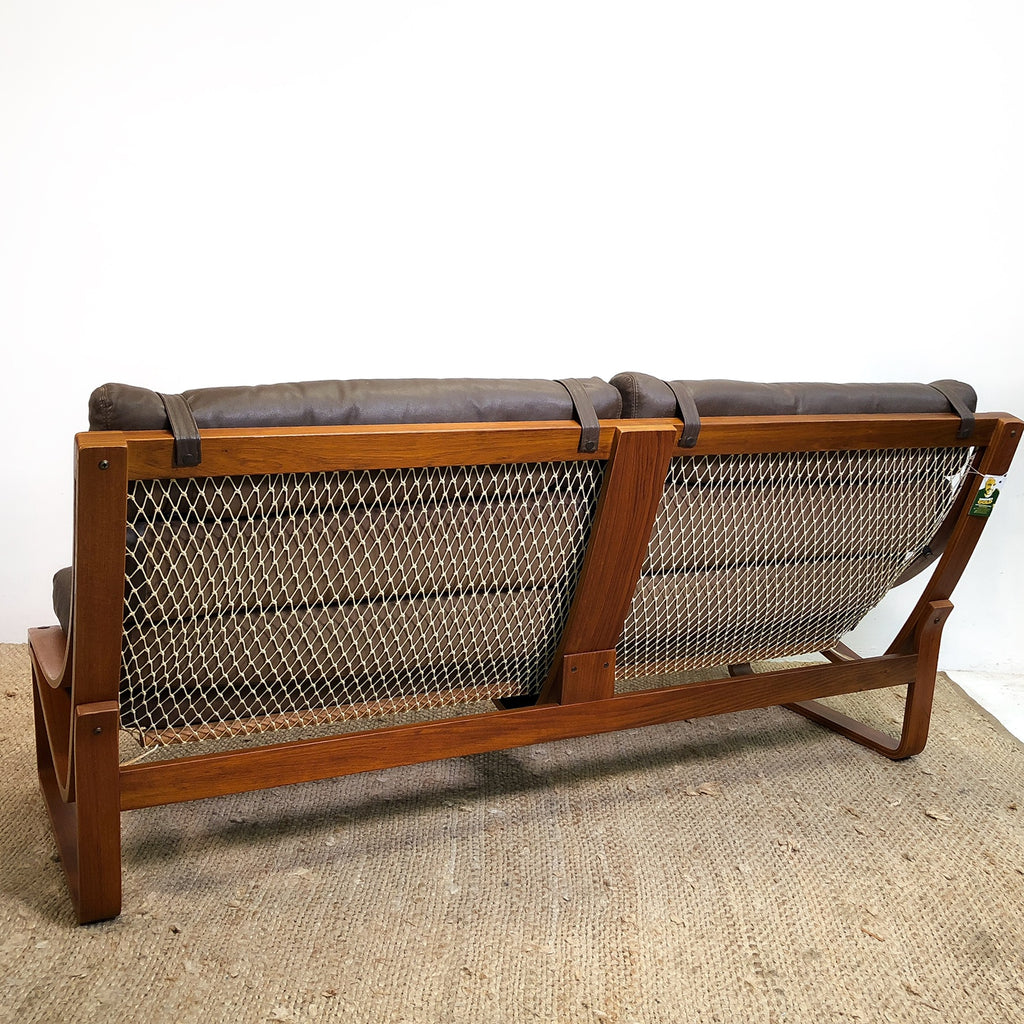 Tessa T4 Mid Century Leather Lounge