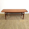 Parker Lip Edge Mid Century Coffee Table