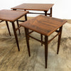 Danish Brazilian Rosewood Nesting Tables