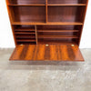 Mid Century Modern Danish Brazilian Rosewood Bookshelf