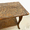 Antique Art Nouveau Liberty and Co Japanese Hand Carved Side Table C1900