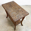 Antique Art Nouveau Liberty and Co Japanese Hand Carved Side Table C1900