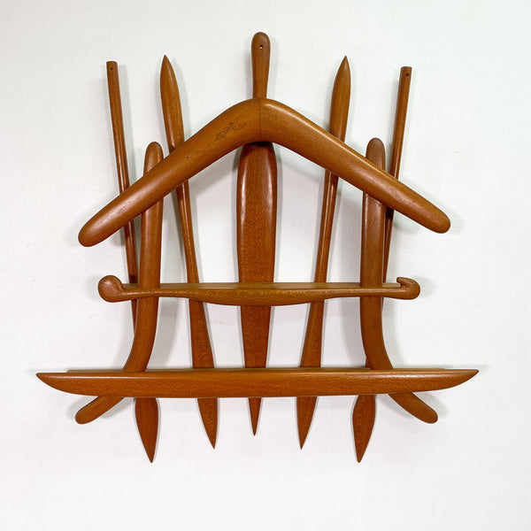 Mid Century Australian Hand Crafted 1950’s Shadow Shelves
