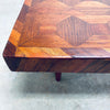 Mid Century Bespoke Parquetry Coffee Table