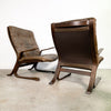 Brown Leather Elephant ChairsMid Century Brown Leather Danish 'Elephant' Arm Lounge Chair