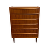 Early to Mid 20th Century Swedish Tall Boy Chest Of Drawers