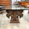 Large Italian Neoclassical Style Walnut Coffee Table - From The Pierre Hotel Fairfax penthouse New York