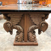 Large Italian Neoclassical Style Walnut Coffee Table - From The Pierre Hotel Fairfax penthouse New York