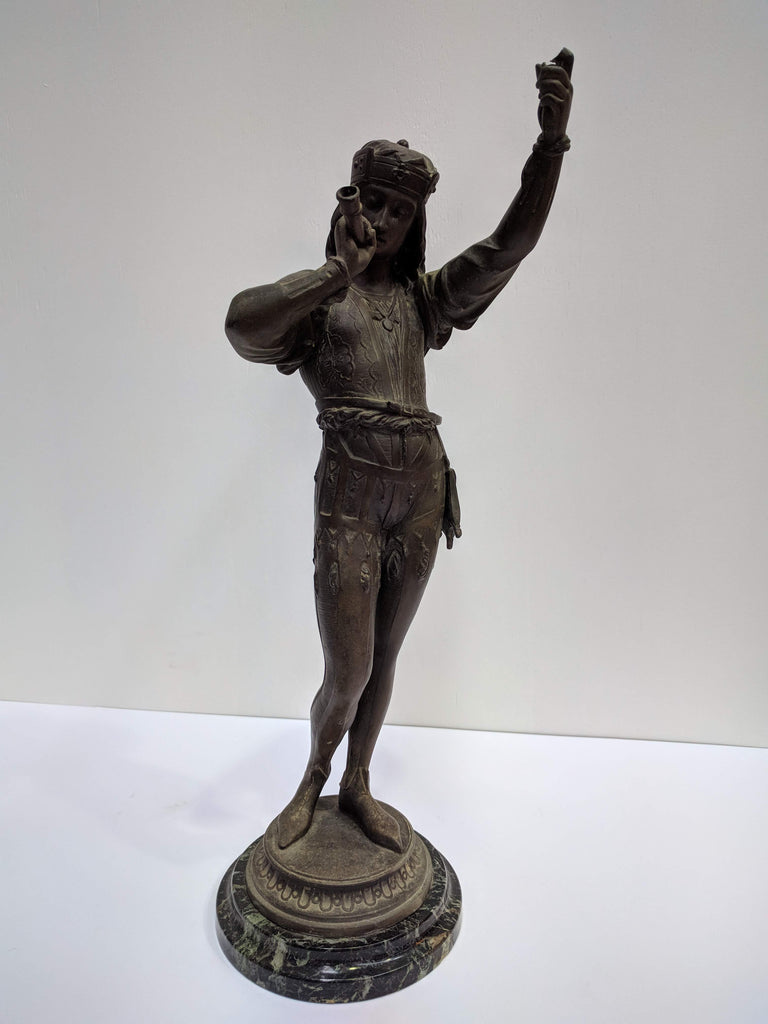 Antique French Spelter Figure The Design Ark