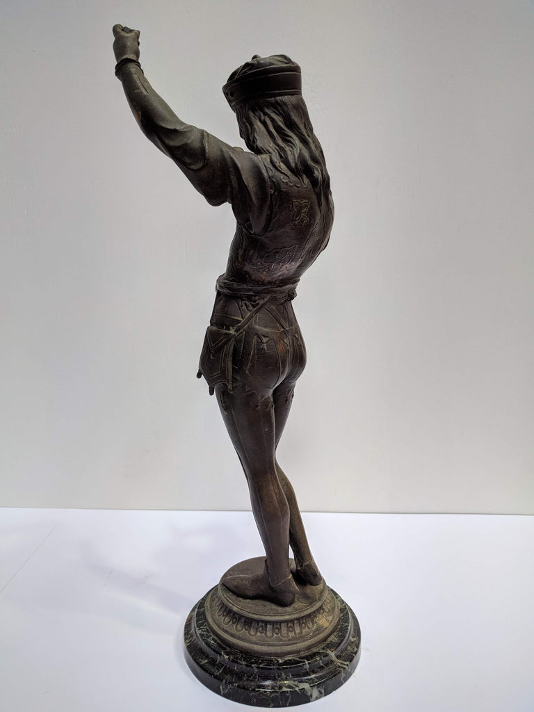 Antique French Spelter Figure The Design Ark