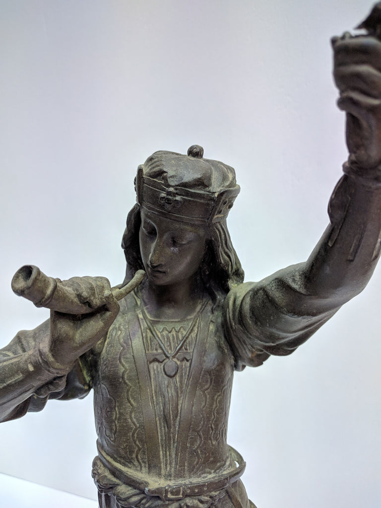 Antique French Spelter Figure The Design Ark