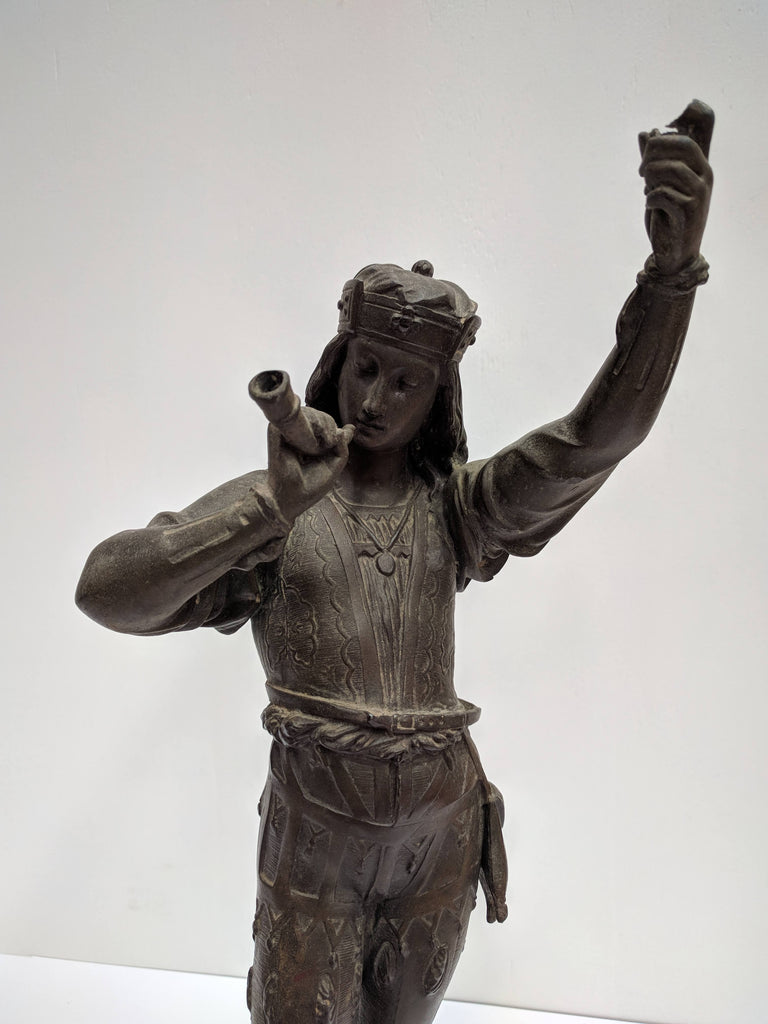 Antique French Spelter Figure The Design Ark