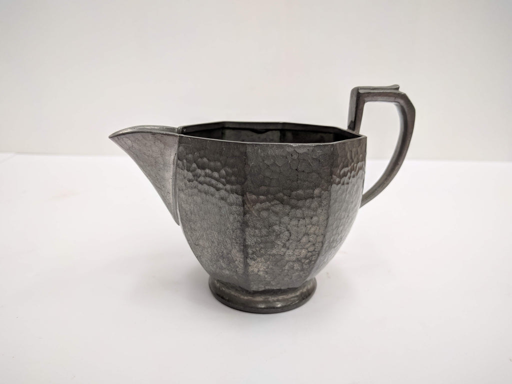 Three Piece Tudric Pewter Tea Set