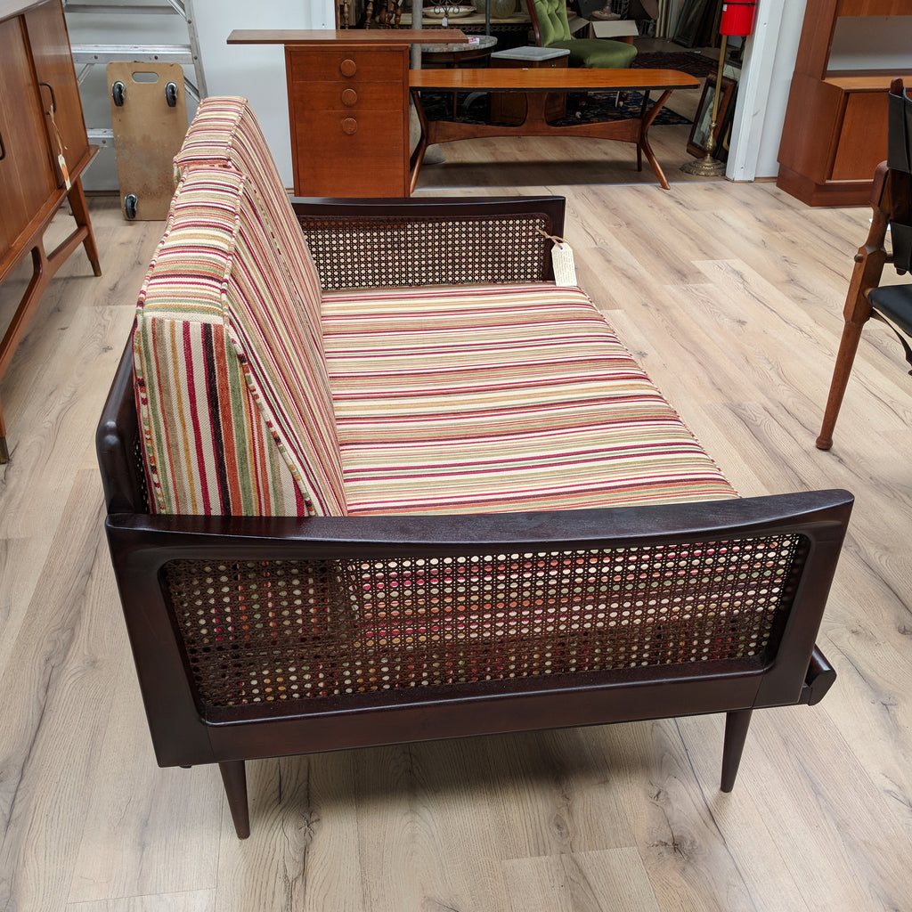 Retro Mid Century Restored Cane