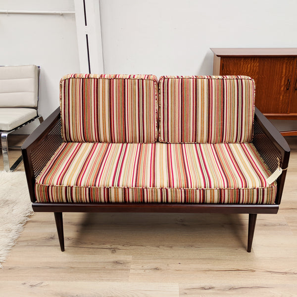 Retro Mid Century Restored Cane