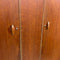 Mid Century Teak Free Standing Wardrobe - Two Available