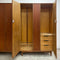 Mid Century Teak Free Standing Wardrobe - Two Available