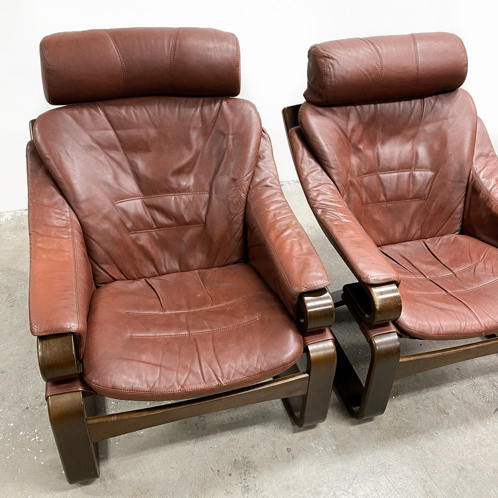 Mid Century Apollo Armchairs for Skippers Mobler Denmark