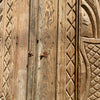 Large Pair Of Vintage Egyptian Carved Doors