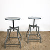 Pair of Vintage Modernist Industrial Stools