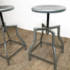 Pair of Vintage Modernist Industrial Stools