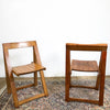 Pair of Italian Mid Century Trieste Folding Chairs