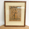 1930s Art Deco Framed French Front Cover