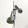 Oslo Mid Century Chrome Twin Head Lamp