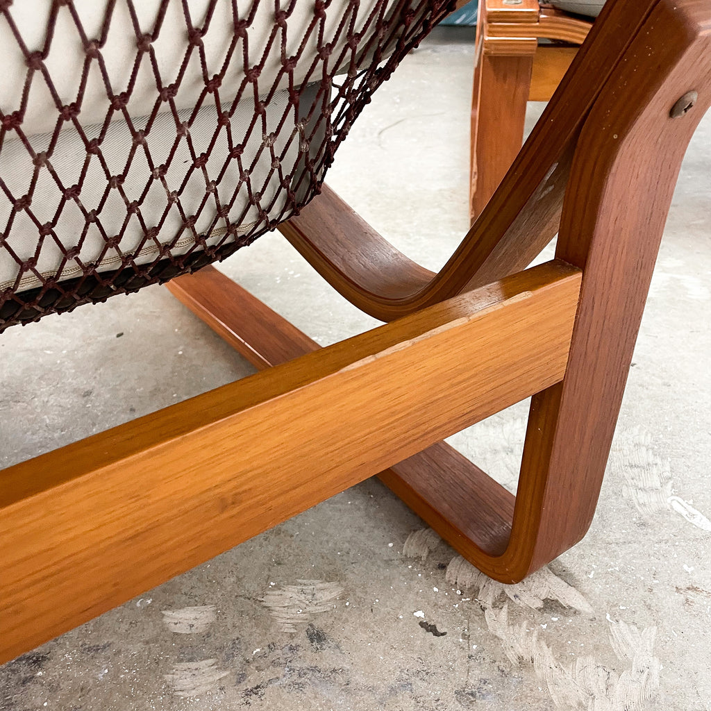 Tessa T4 Leather Mid Century Armchairs Priced Individually