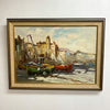 Mid Century Italian Oil Painting By S Stilio