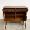 Mid Century Danish Compact Walnut Sideboard