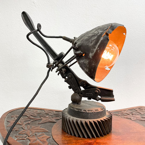 Vintage Industrial Rustic Table Lamp