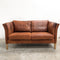 Danish Mid Century Leather Lounge