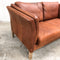 Danish Mid Century Leather Lounge