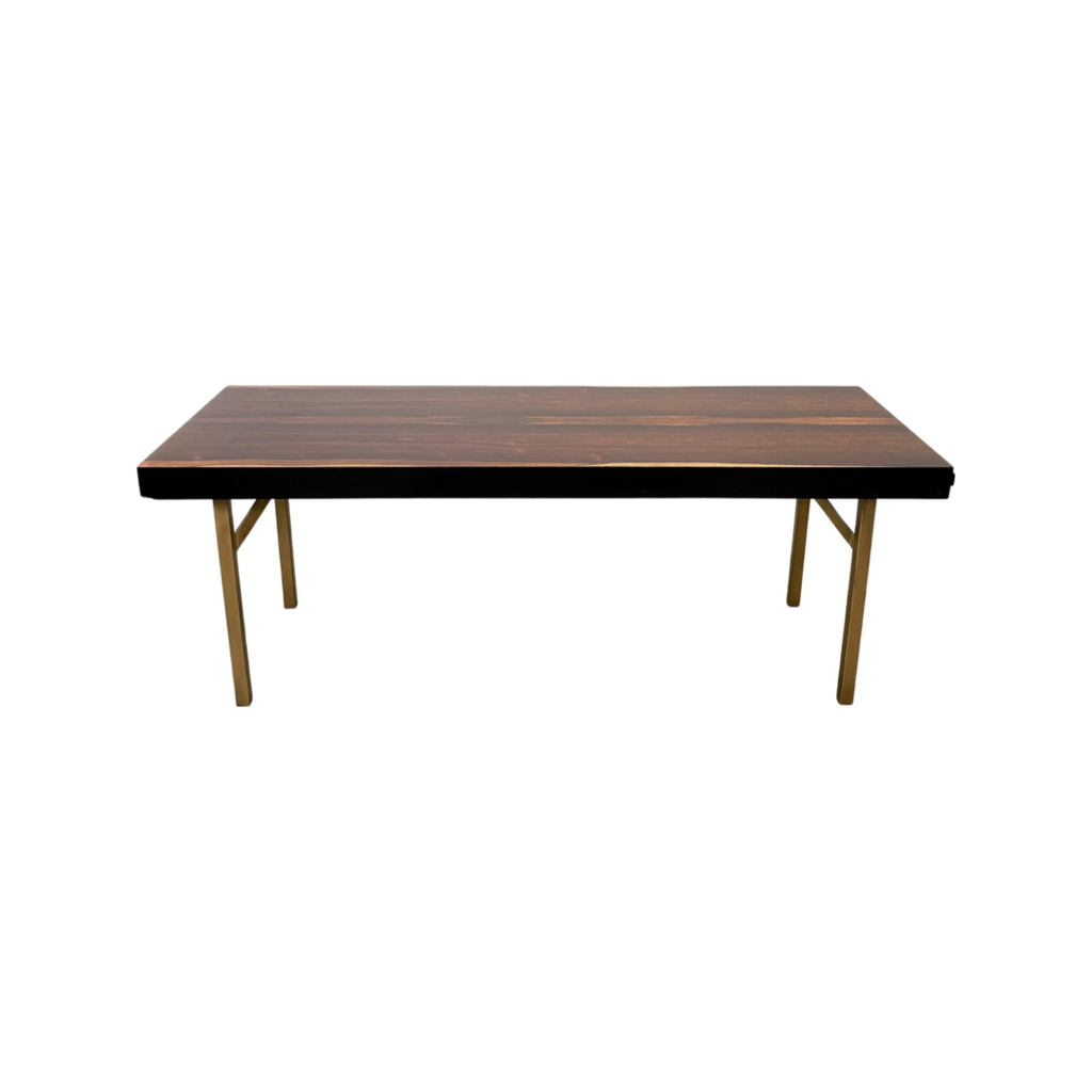 Mid Century Brazilian Rosewood Coffee Table