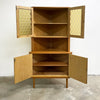 Mid Century Corner Corner Cabinet Made In Sweden