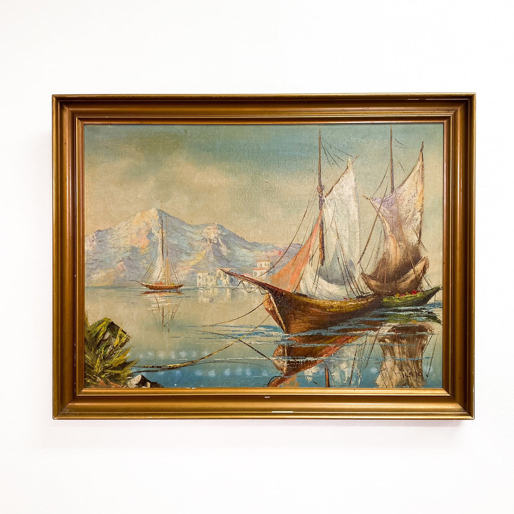 European School 20th Century Oil Painting
