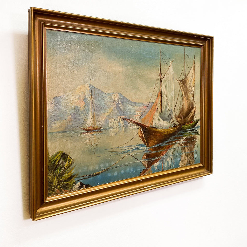 European School 20th Century Oil Painting