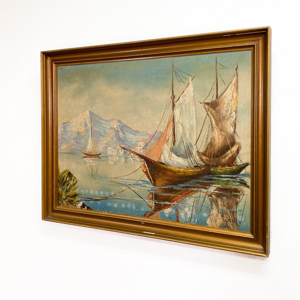 European School 20th Century Oil Painting