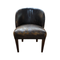 Vintage Distressed Leather Occasional Tub Chair