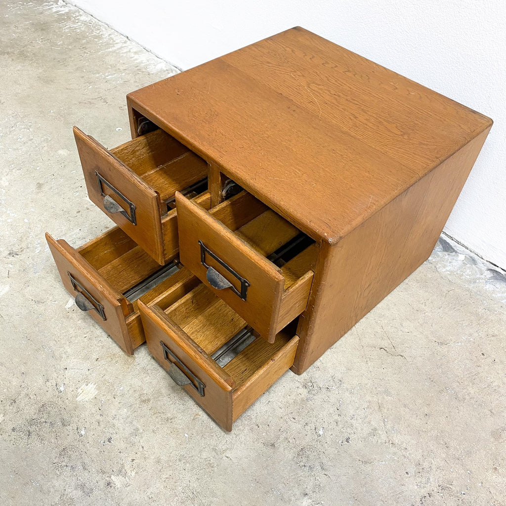 Mid Century Chest Of File Drawers c1950