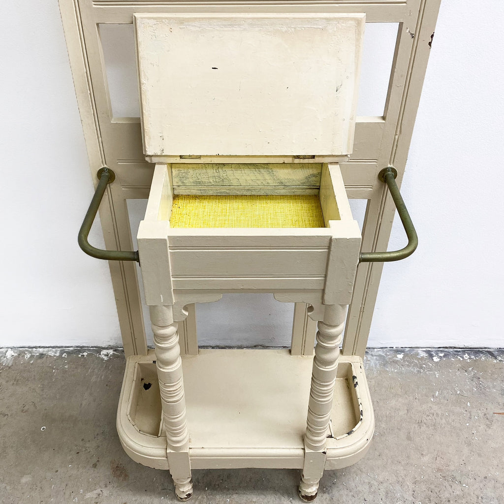 Compact Slim Antique Hallstand c1910 