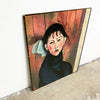After Modigliani Oil On Wood Artwork Unframed