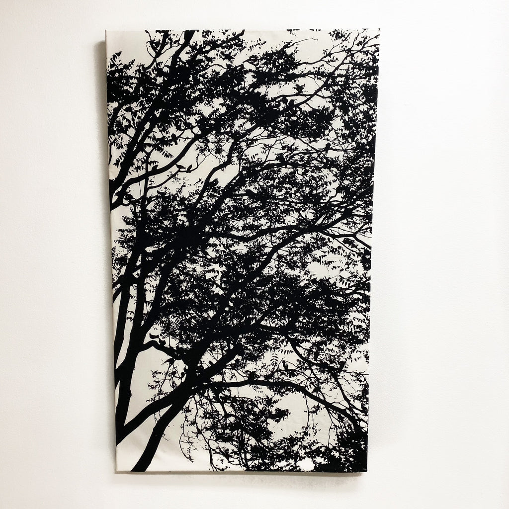 Black & White Tree Graphic By Marimekko