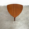 Danish Mid Century Guitar Pick Side Table