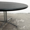 1990s Black Slate Top Coffee Side Table