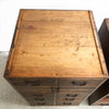 Tall Antique Early 20th Century 2 Piece Tansu Chest of Drawers