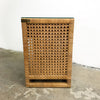 Cane Bedside Cabinet Late 20th Century